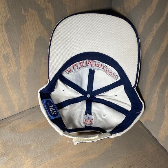 SPL 28 St. Louis Rams 1999 Conference Champions Vintage Hat NFL Football White - Picture 4 of 5